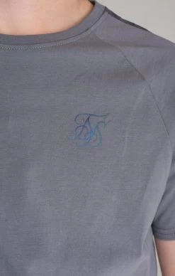 SikSilk Boys Grey Taped Raglan T-Shirt -Style Zone Shop SSK 0094 SSK 0096 028 5772b4f9 dd96 4645 841e 4f4a78add108