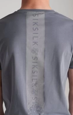 SikSilk Boys Grey Back Print Scoop Hem T-Shirt -Style Zone Shop SSK 0098 019 382f8b96 61c0 4a9f 9cf7 fe65cca57939