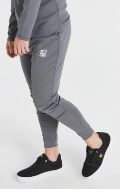 SikSilk Boys Grey Essential Jogger