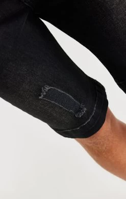 SikSilk Boys Black Distressed Denim Short -Style Zone Shop SSK 0165 022 5c3b2ff4 5dd4 4122 9eec 12da8f91324b