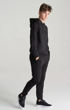 SikSilk Boys Black Overhead Hoodie -Style Zone Shop SSK 0201 012 d0fe64b1 61c3 4c7d 9ee6 c058aa681275