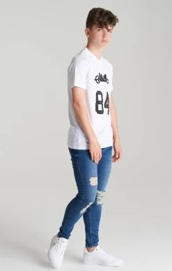 SikSilk Boys Blue Distressed Skinny Denim Jean -Style Zone Shop SSK 0204 20SSK 0156 011