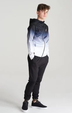 SikSilk Boys Black Fade Taped Zip Thru Hoodie -Style Zone Shop SSK 0260 014 fb5f238b f1d5 4215 800f 55354f6ffb09