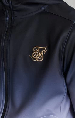 SikSilk Boys Black Fade Taped Zip Thru Hoodie -Style Zone Shop SSK 0260 037 23e14c07 e540 431d a2c6 4ba63bf09d4f