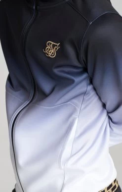 SikSilk Boys Black Fade Taped Zip Thru Hoodie -Style Zone Shop SSK 0260 043 de6f06bd 6eb5 4ed2 aecb d3a8016a222f