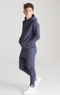 SikSilk Active Overhead Hoodie - Navy -Style Zone Shop SSK 0278 010 64ec361e 84b7 4e97 9650 b2f004b27e48