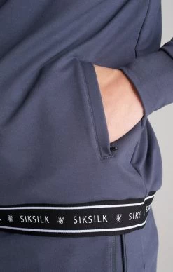 SikSilk Active Overhead Hoodie - Navy -Style Zone Shop SSK 0278 021 961ff173 cb3c 4443 b1d3 6b5084b0c820