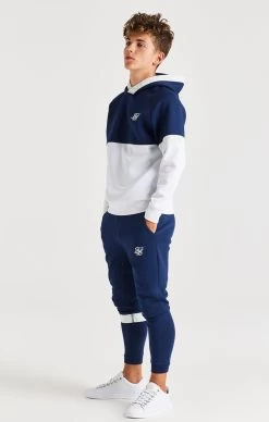 SikSilk Dynamic Overhead Hoodie - Navy & White -Style Zone Shop SSK 0286 4 8ba7c73a 65d8 41e4 8582 2f7d04c74c83