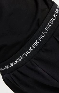 SikSilk Mono Imperial Pleated Pants - Black -Style Zone Shop SSK 0302 6 ac1f2f99 98a2 40c5 a276 5849c2bd927d