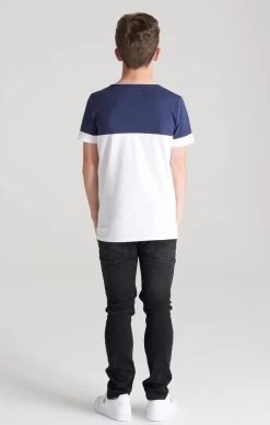 SikSilk Boys Navy Branded 89 T-Shirt -Style Zone Shop SSK 0344 011 e8db422c 8803 45e1 aadb b508268d8d5b