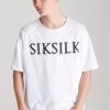 SikSilk Boys White Oversized T-Shirt -Style Zone Shop SSK 0380 SSK 0439 011 a2ae30e5 d1b4 4067 92f0 694503a0bc48