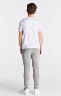 SikSilk Boys Grey Essential Skinny Denim Jean -Style Zone Shop SSK 0382 5 608a844d d153 4a56 b917 777b757988e6