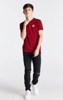 SikSilk Boys Black Distressed Slim Denim Jean -Style Zone Shop SSK 0386 3 8b6c8ca9 4f04 4d06 9b04 a8b91a7bb15f