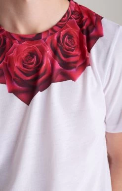 SikSilk Boys White Rose T-Shirt -Style Zone Shop SSK 0437 026 048e1830 4006 44ee 8521 bd289bc1c170