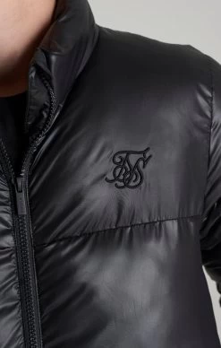 SikSilk Boys Black Bubble Jacket -Style Zone Shop SSK 0774 056 018cc2fc 4b22 460e a87b 76eb9d8fca84