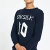 Boys Messi X SikSilk Navy Knitted Jumper -Style Zone Shop SSK 0839 3 9c372ad1 079d 4996 bf04 433f06006053
