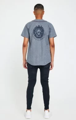 Boys Messi X SikSilk Grey Baseball Jersey -Style Zone Shop SSK 0842 6