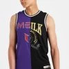 Messi X SikSilk Retro Varsity Vest - Black & Purple -Style Zone Shop SSK 0976 1