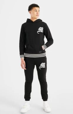 Messi X SikSilk Logo Overhead Hoodie - Black -Style Zone Shop SSK 0995 3
