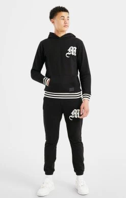 Messi X SikSilk Logo Overhead Hoodie - Black -Style Zone Shop SSK 0995 4