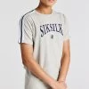 SikSilk Boys Grey Marl Varsity T-Shirt -Style Zone Shop SSK 1126 1
