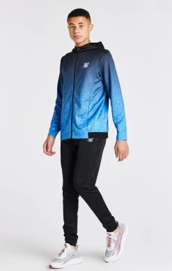 SikSilk Boys Blue Fade Zip Thru Hoodie -Style Zone Shop SSK 1127 3