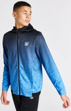 SikSilk Boys Blue Fade Zip Thru Hoodie -Style Zone Shop SSK 1127 6