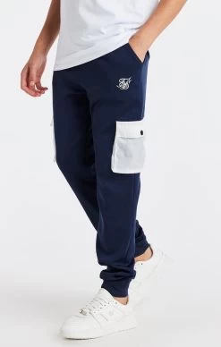 SikSilk Boys Navy Pocket Cargo Pant
