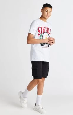 SikSilk Boys Black Cargo Short -Style Zone Shop SSK 1200 3