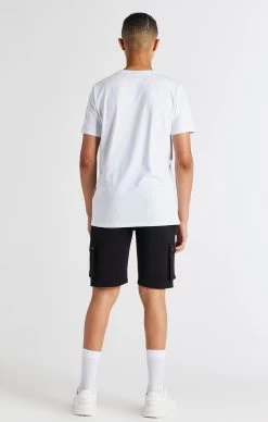 SikSilk Boys Black Cargo Short -Style Zone Shop SSK 1200 5