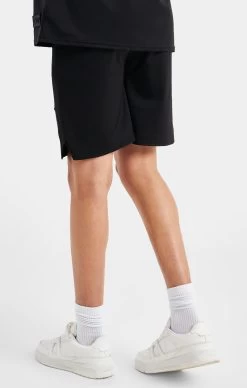 Messi X SikSilk Logo Loose Fit Shorts - Black -Style Zone Shop SSK 1358 4