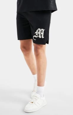Messi X SikSilk Logo Loose Fit Shorts - Black -Style Zone Shop SSK 1358 6