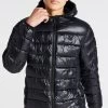 SikSilk Boys Black Lightweight Bubble Jacket -Style Zone Shop SSK 1424 1