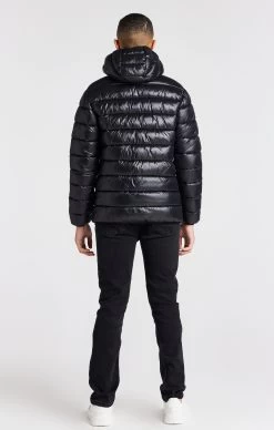SikSilk Boys Black Lightweight Bubble Jacket -Style Zone Shop SSK 1424 5
