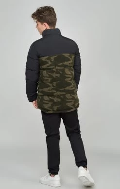SikSilk Boys Camo Borg Puffer Jacket -Style Zone Shop SSK 1540 5