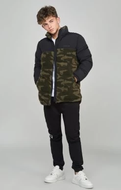 SikSilk Boys Camo Borg Puffer Jacket -Style Zone Shop SSK 1540 6