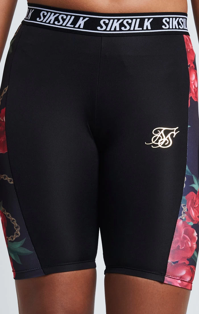SikSilk Majestic Cycle Shorts - Black 4 SikSilk Majestic Cycle Shorts - Black - Image 2
