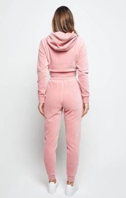 SikSilk Allure Cropped Hoodie - Pink 11 SikSilk Allure Cropped Hoodie - Pink -Style Zone Shop SSW 2162 5