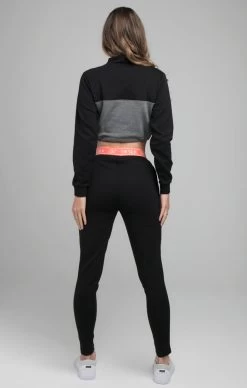 SikSilk Advantage 1/4 Zip Track Top - Black & Grey -Style Zone Shop SSW 2363 20SSW 2364 006 1446d6db 2f66 404b b761 d64a0256a82c