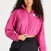 SikSilk Pink Cropped Ruched Jacket -Style Zone Shop SSW 2683 012 d0406db4 638f 43c3 8086 e04b6d7e4d59