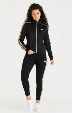 SikSilk Black High Waist Legging -Style Zone Shop SSW 2917 SSW 2913 004