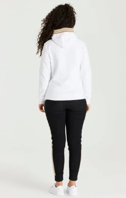 SikSilk White Overhead Hoodie -Style Zone Shop SSW 2976 008 e6b437a5 d51d 4318 b6b3 9cce7d344fd0