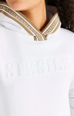 SikSilk White Overhead Hoodie -Style Zone Shop SSW 2976 015 61ae57c9 1e85 4757 980c 5cefe34f880d