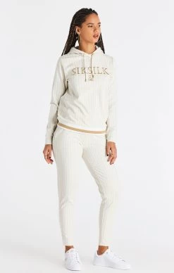 SikSilk Ecru Stripe Hoodie -Style Zone Shop SSW 2999 3 2a57b63d 5aab 4055 b077 bd51f3ff2e64