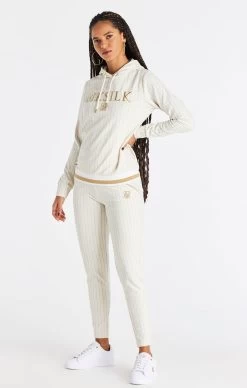 SikSilk Ecru Stripe Hoodie -Style Zone Shop SSW 2999 4 0abb7aa8 f72c 41f5 8d4b ac56bb9540c0