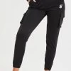 SikSilk Black Cargo Pocket Jogger -Style Zone Shop SSW 3074 968a95af 6cfb 49a8 ba27 f8a1ecc82486