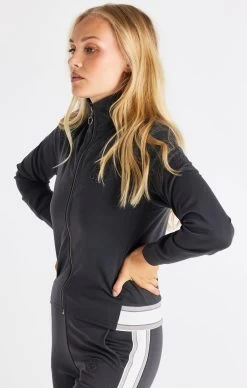 SikSilk Grey Zip Track Top -Style Zone Shop SSW 3113 6 d694a7d8 b0e6 4025 8d67 484f334ab244