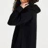 SikSilk Black Reverse Fleece Hoodie Dress -Style Zone Shop SSW 3392 038 3d1f1cdf bdd3 4fcc 939f 802038808636