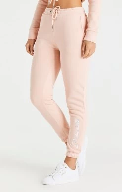 SikSilk Pink Essential Jogger