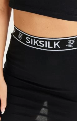 SikSilk Black Core Tape Bodycon Skirt -Style Zone Shop SSW 3454 20SSW 3446 020 fc34c9a3 163f 4cf9 911d f68f04b3beea